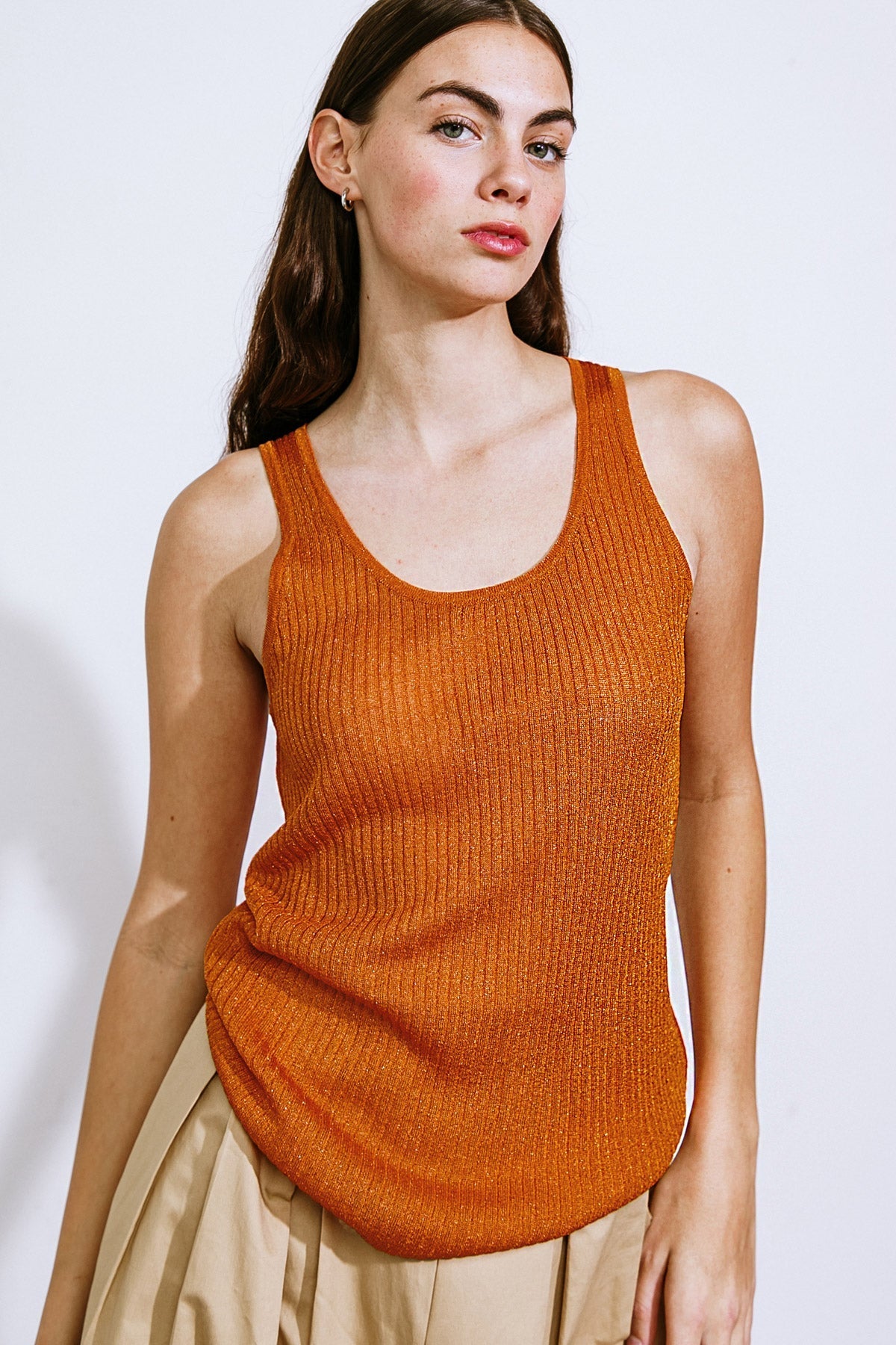 BLISSFUL LOVE WOVEN TANK TOP Flying Tomato